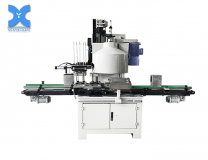 Six - wheel automatic lid - off automatic sealing machine